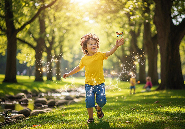 Hormone tăng trưởng đóng vai trò thiết yếu trong sự phát triển toàn diện của trẻ em, giúp xây dựng cơ bắp, xương và các mô khỏe mạnh.