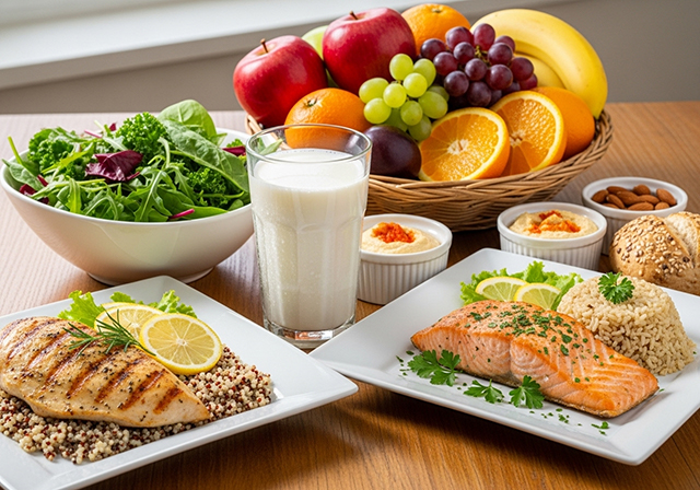 Chế độ dinh dưỡng yếu chính giúp chiều cao phát triển