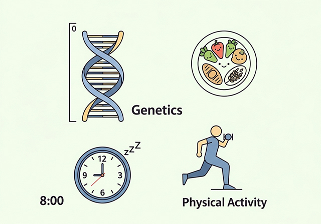 Sự kết hợp hài hòa giữa di truyền, dinh dưỡng, vận động và môi trường sống là chìa khóa để đạt được chiều cao tối ưu.