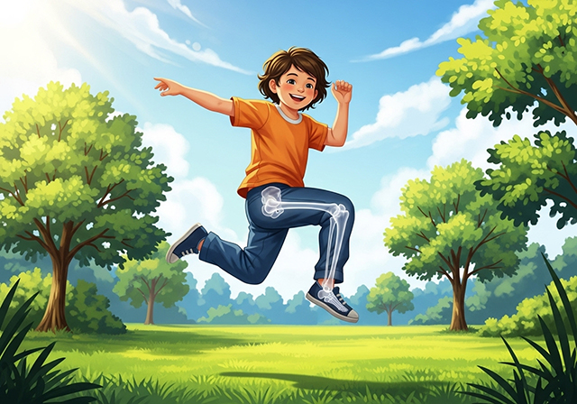 Omega-3: Dưỡng chất thiết yếu hỗ trợ phát triển xương toàn diện cho trẻ em, từ giai đoạn thai nhi đến tuổi dậy thì.