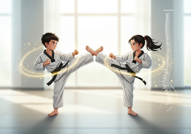 Tập võ tăng chiều cao