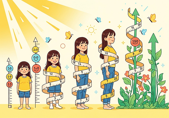 Tuổi dậy thì của nữ và chiều cao