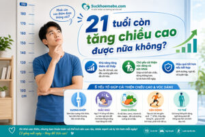 21 tuổi còn tăng chiều cao được nữa không?